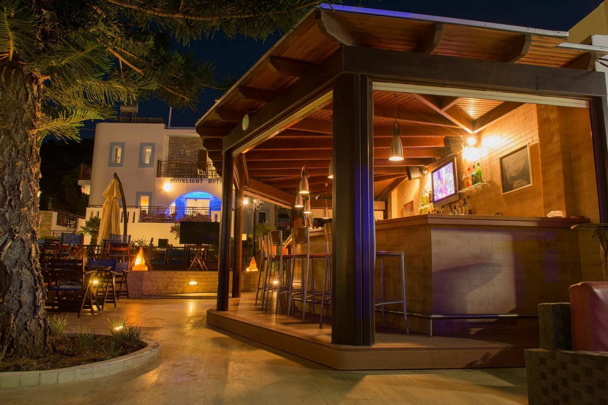 Moonlight Hotel Stalida Dış mekan fotoğraf